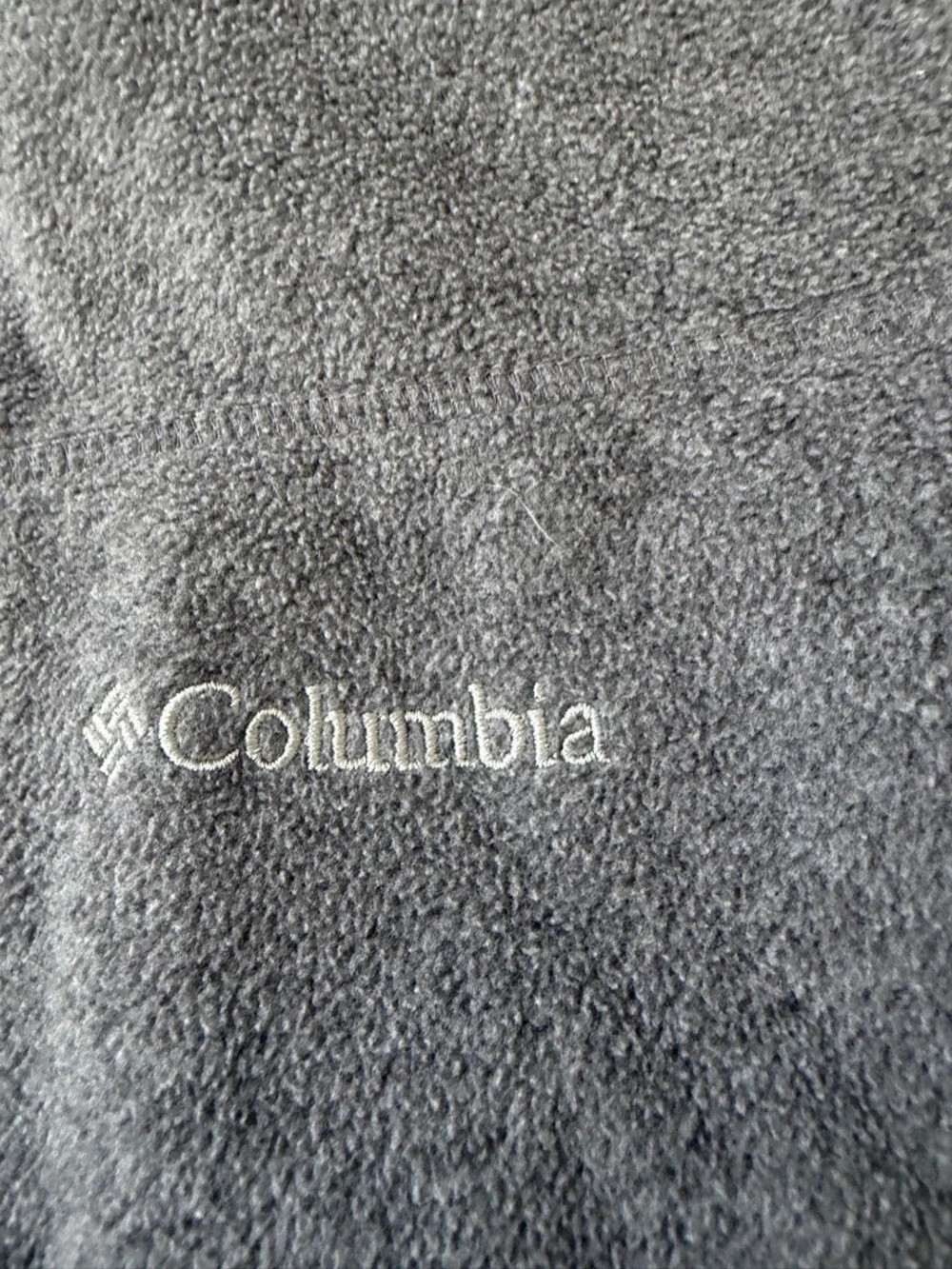 Columbia Men's Dark Gray Full-Zip Fleece Jacket